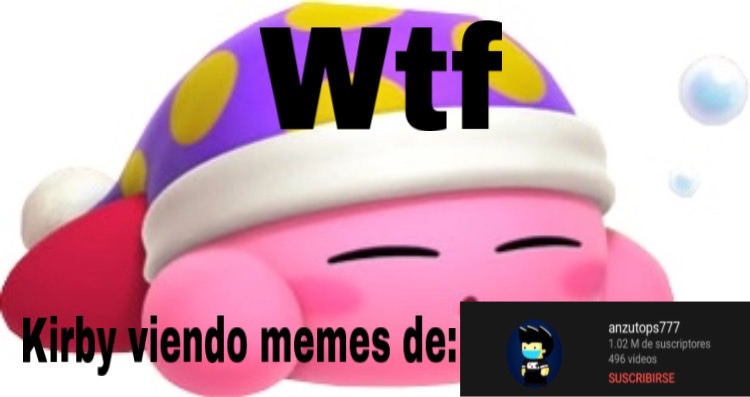 wtf Kirby que hace - meme