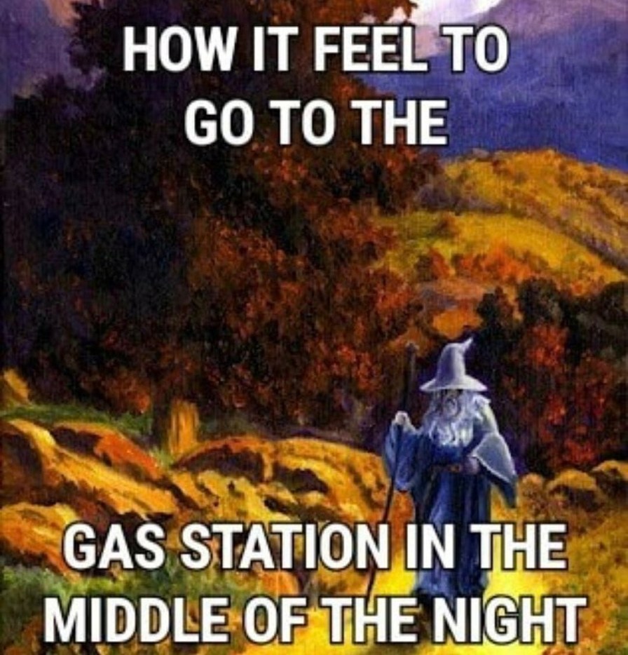 Le gas station - meme