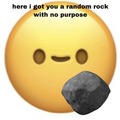 I got you a rock