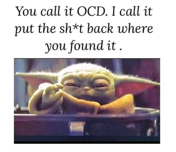 OCD - meme