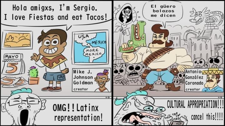 México según cartoon Network - meme