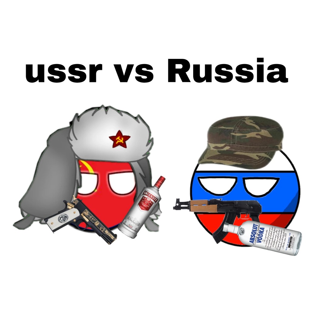 Ussr vs Russia epic battle - meme