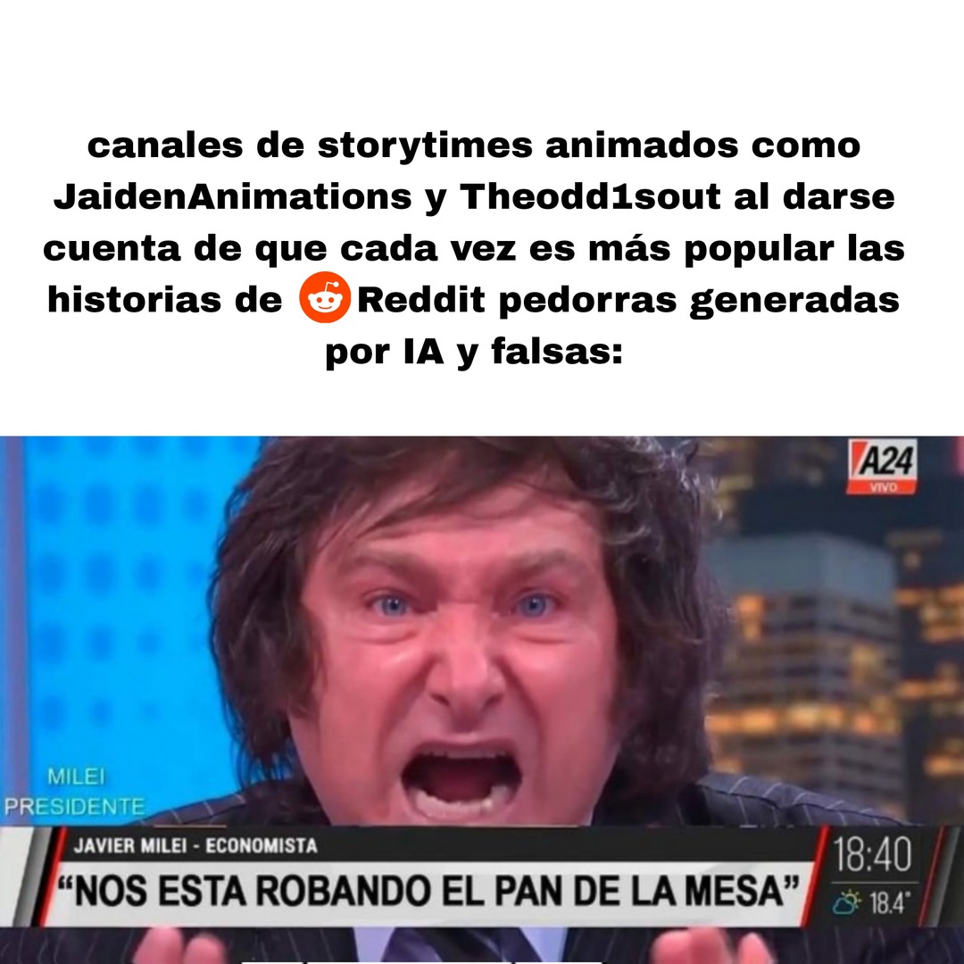 Odio esas historias de reddit que son muy clichés - meme