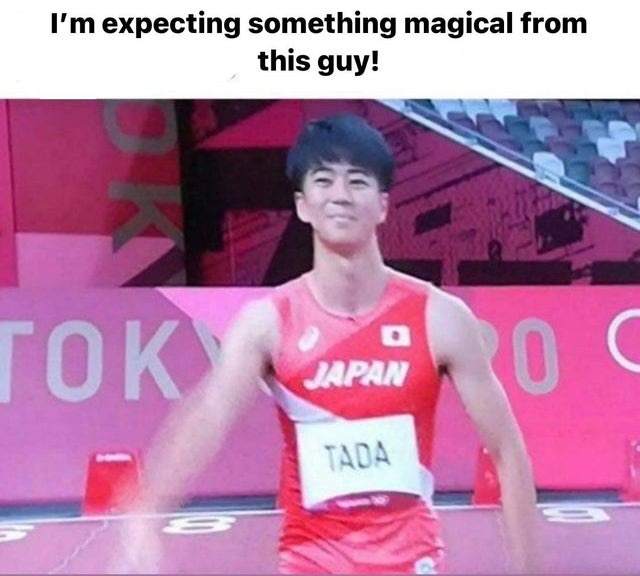 I'm expecting something magical from this guy - meme