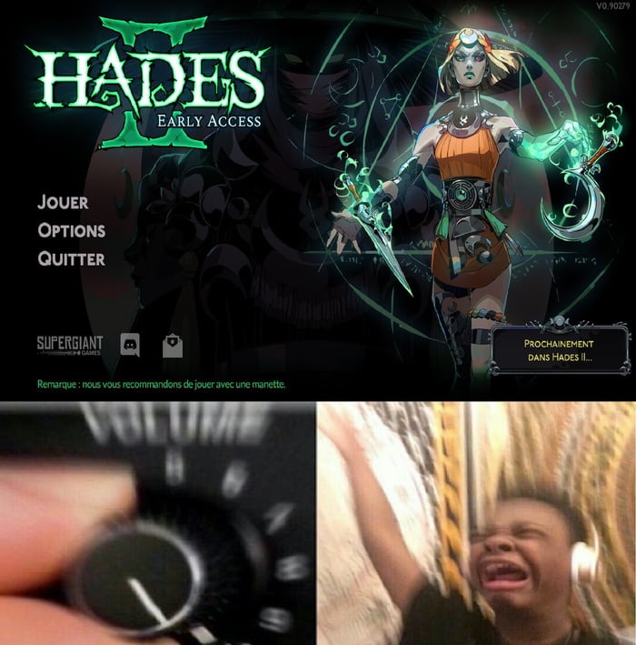 Hades 2 has released in early access! - meme