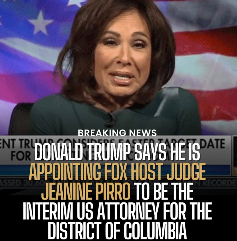 BREAKING: Trump drops wild pick for DC attorney - meme