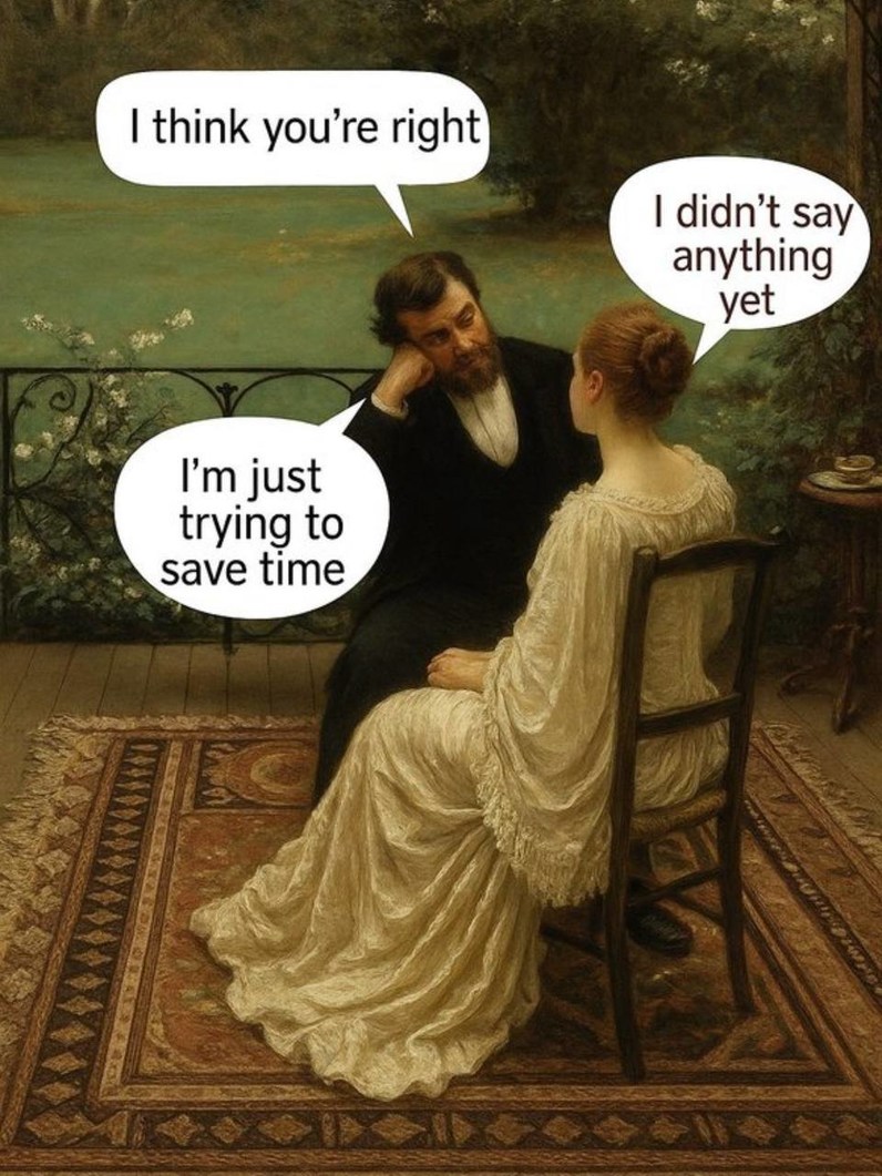 Didn't say a word, still got blamed - meme