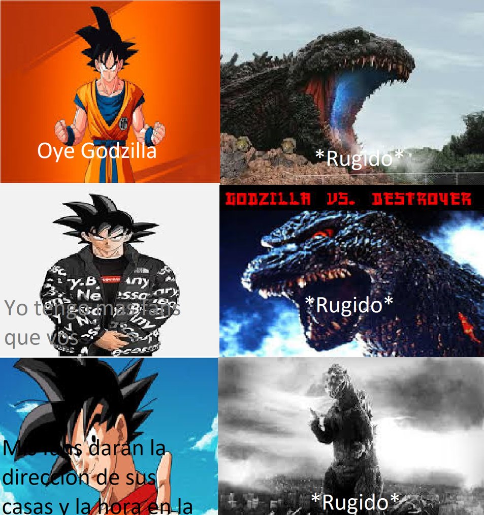 Yo soy fan de Godzilla - meme