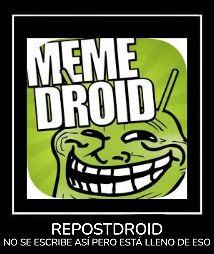 Repostdroid - meme