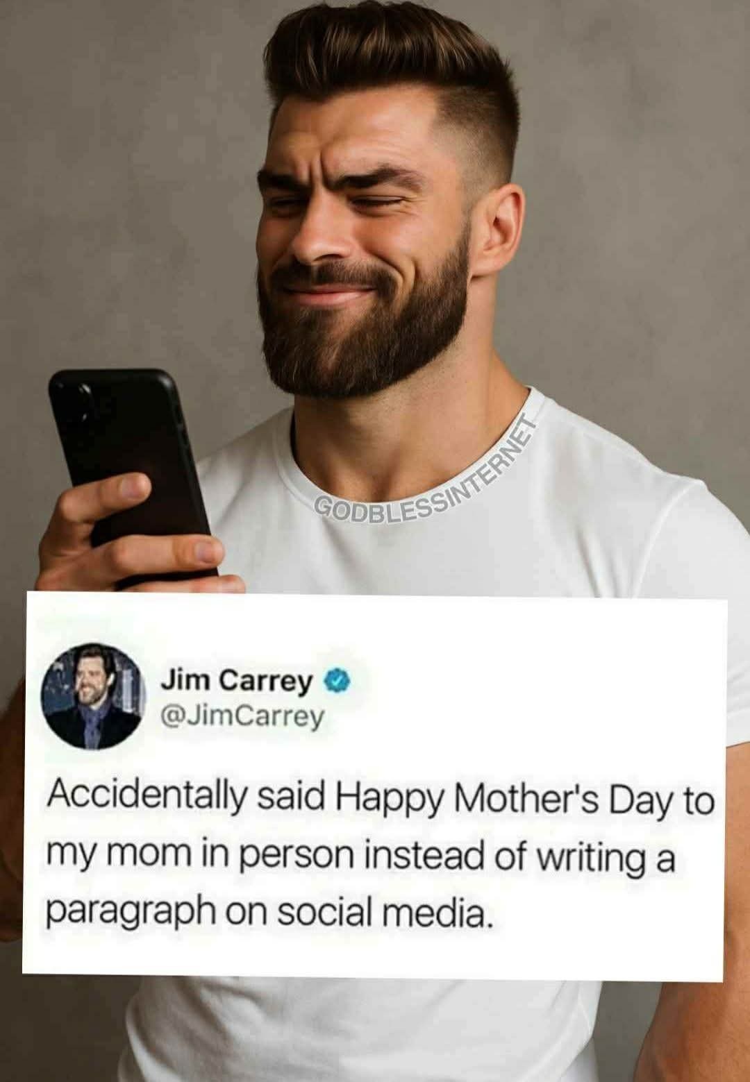 If U say it in person it doesn't count - meme
