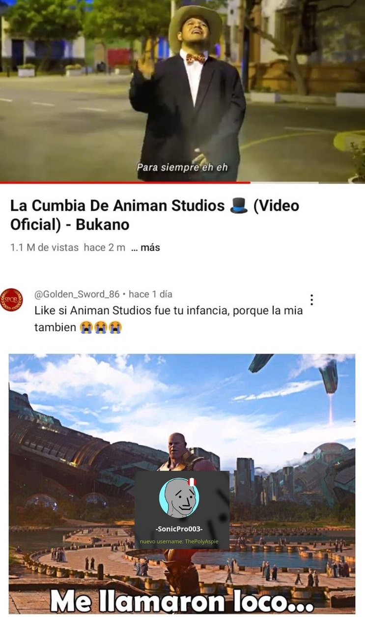 Top memes de Animan Studios en español :) Memedroid