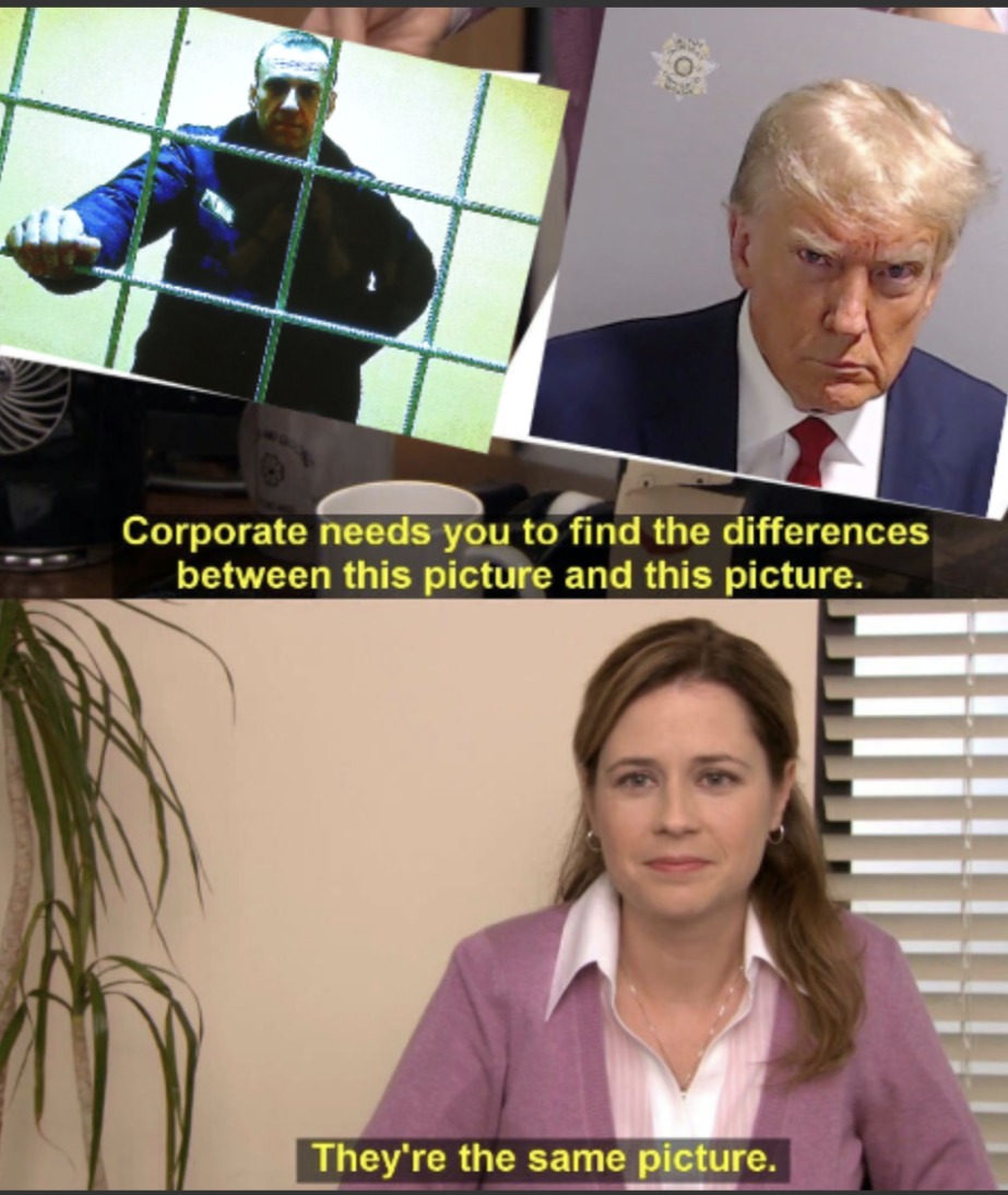 Biden pulling a Putin - meme