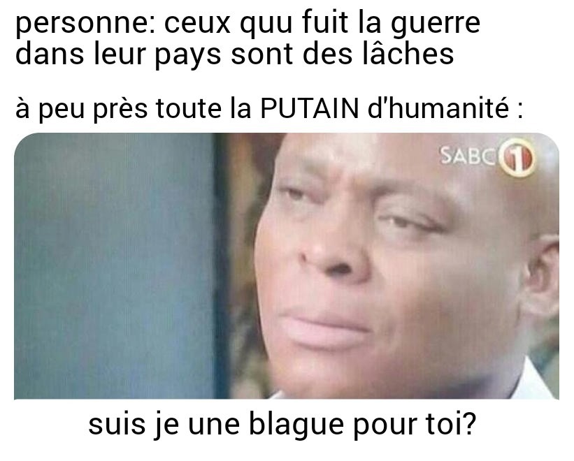 Je suis pas énervé - meme