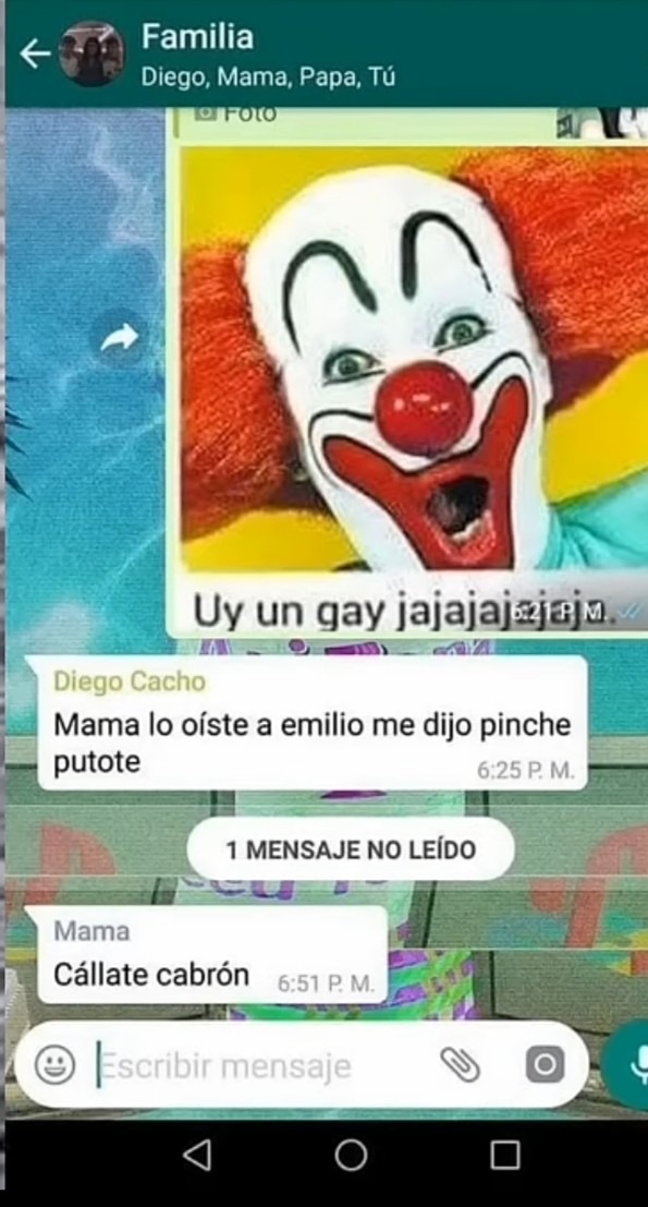 Familia feliz - meme