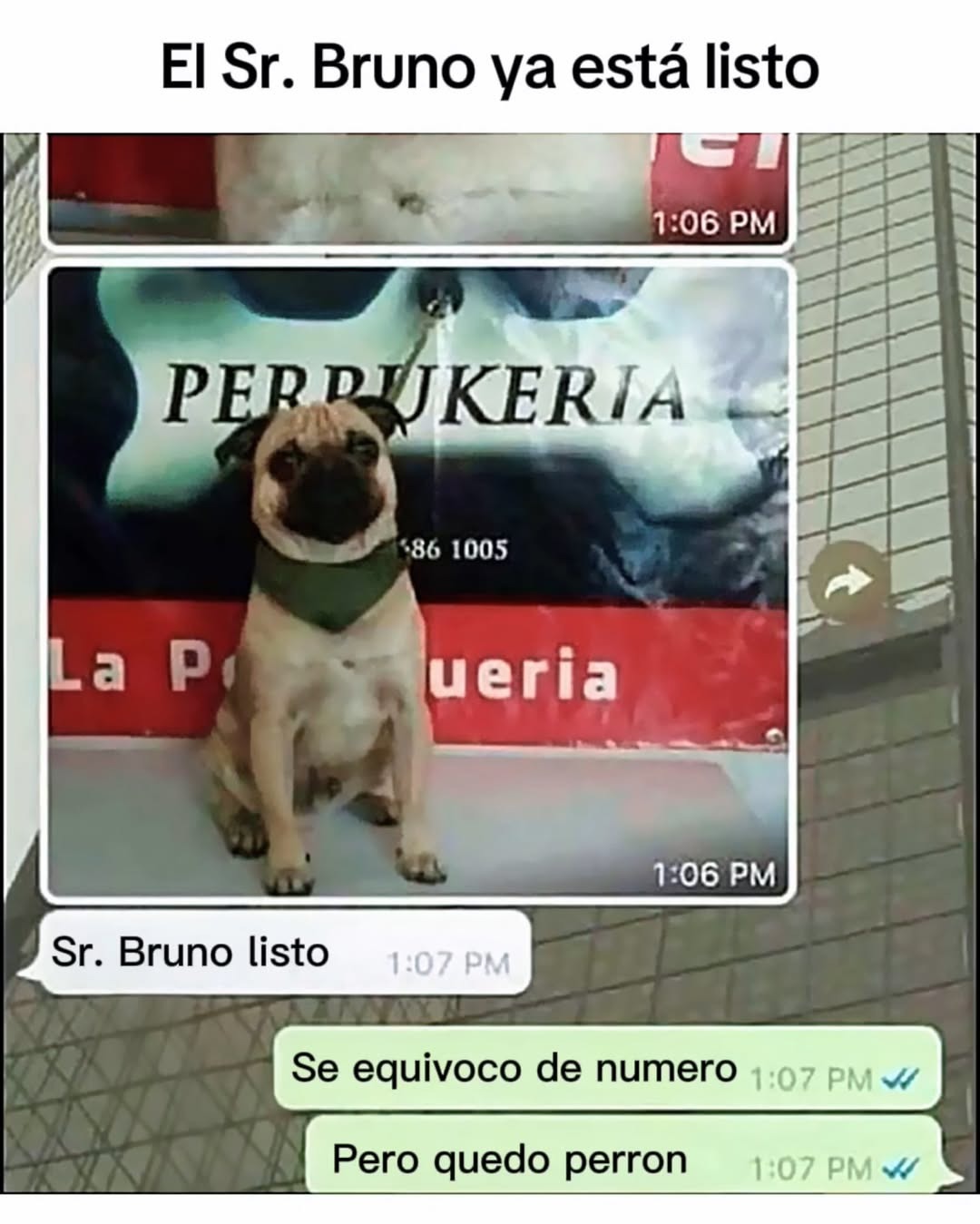 Se equivocó de número pero el corte quedó fresquísimo - meme