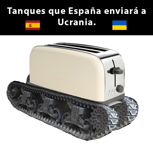 Tanques españoles - meme