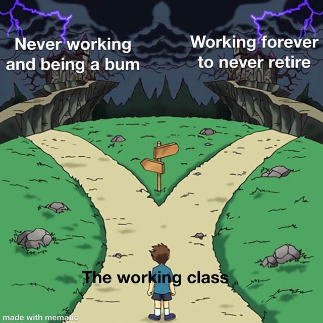 Working class - meme