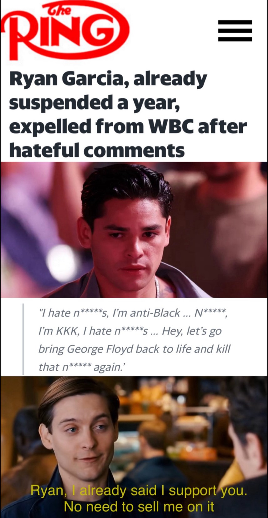 Boxing - meme