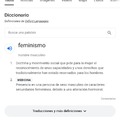 Feminismo: nombre masculino