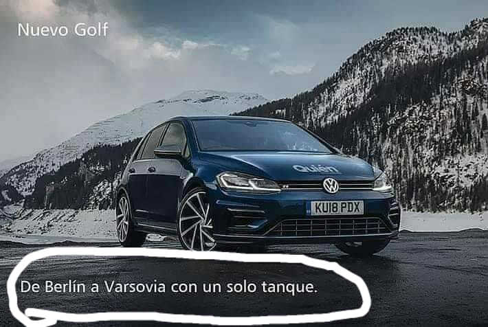 Meme historico, Volkswagen haciendo referencias del pasado de su país