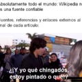 "Wikipedia no es una fuente confiable"