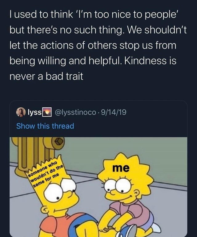 kindness meme