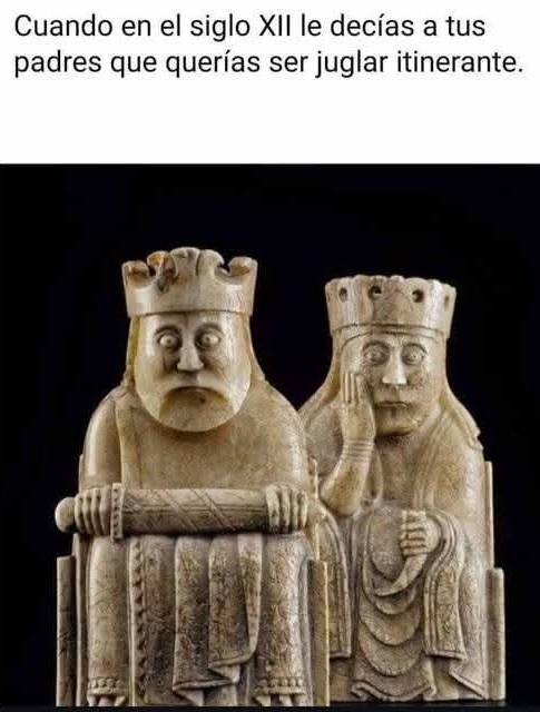 Mamá quiero ser juglar medieval y vivir del laúd - meme