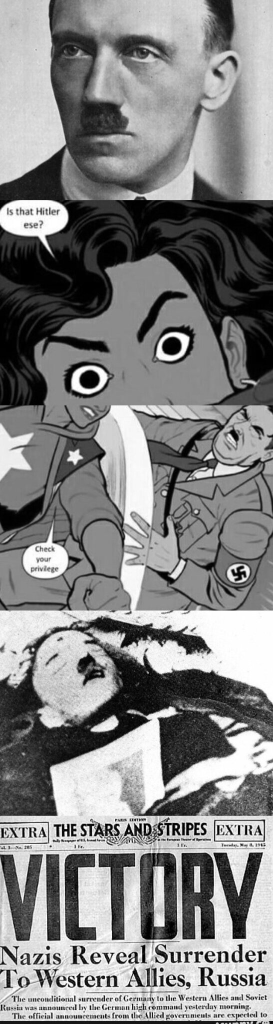 This is from a comic called American Chavez about a mexican american woman who is a poltically correct superhero and is the cringiest thing ever - meme