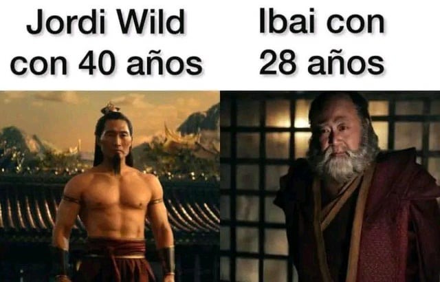 Jordi Wild vs Ibai - meme