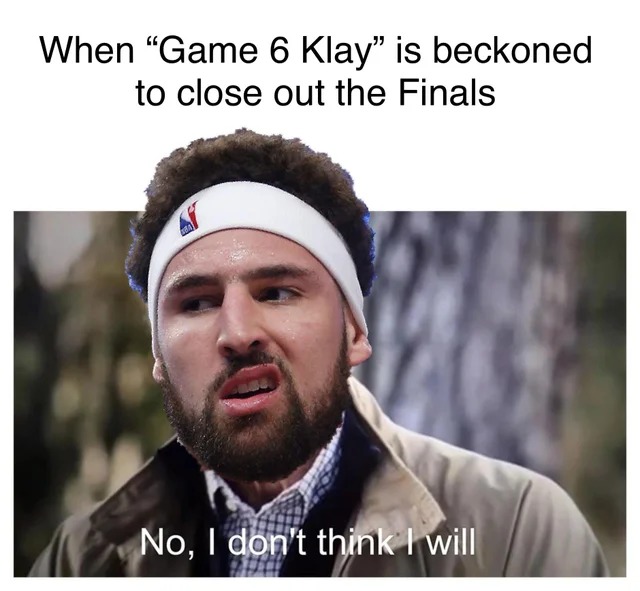 Game 6 Klay meme
