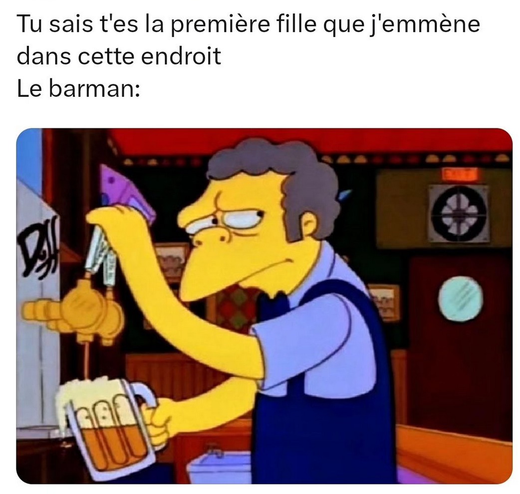Barman - meme