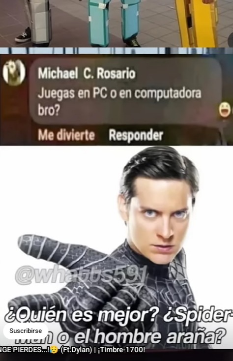 Quien es suscribirse? - meme