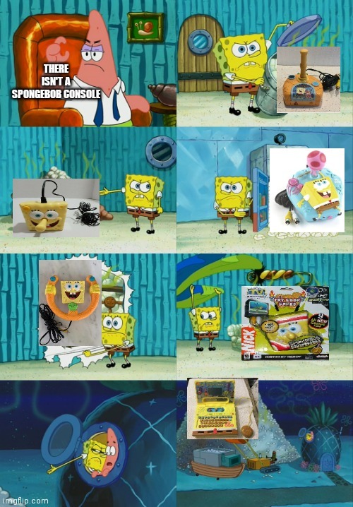 Memedroid dont appreciate the old spongebob consoles