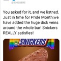 Thanks Snickers