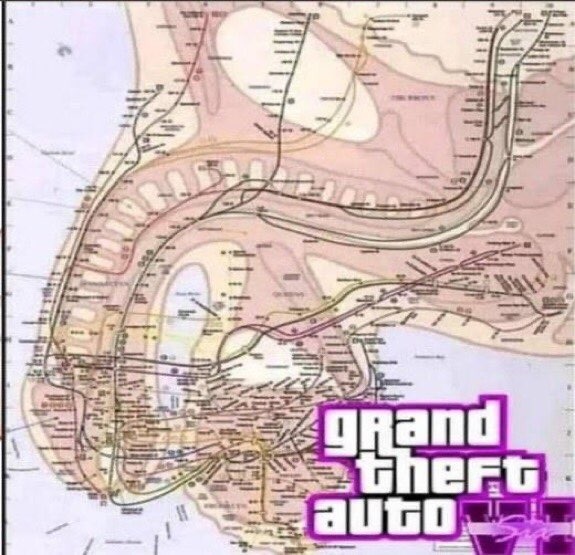 GTA6 map leaked - meme