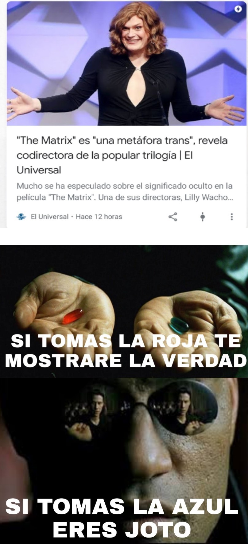 Y Matrix tambien - meme