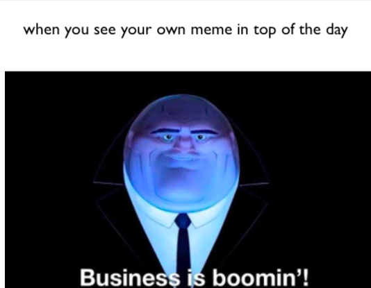 business in boomin' - meme
