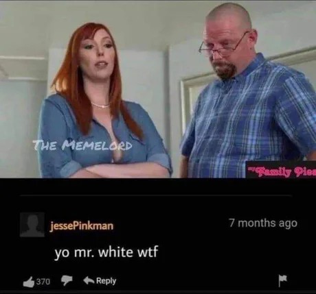 Mr White? - meme