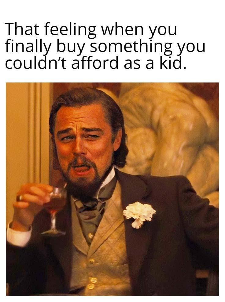 That toy you finally buy as an adult hits different - meme