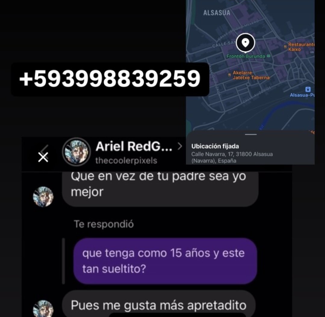 INFO DE PEDOFILO ATRAPADO VIA INSTAGRAM - meme