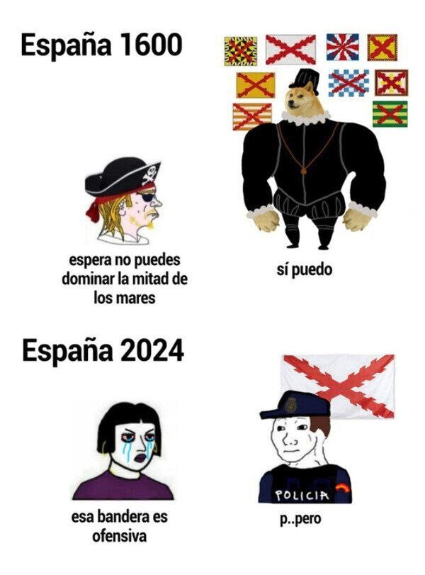 de imperio a cancelado - meme
