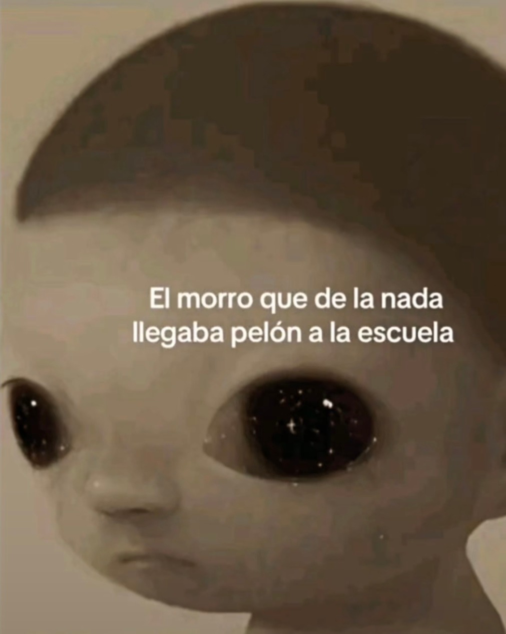 El compa que llegaba pelón de un día pa otro como si nada - meme