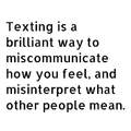 Texting problems