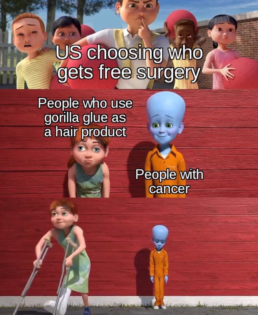 but you don’t get on tv for cancer - meme
