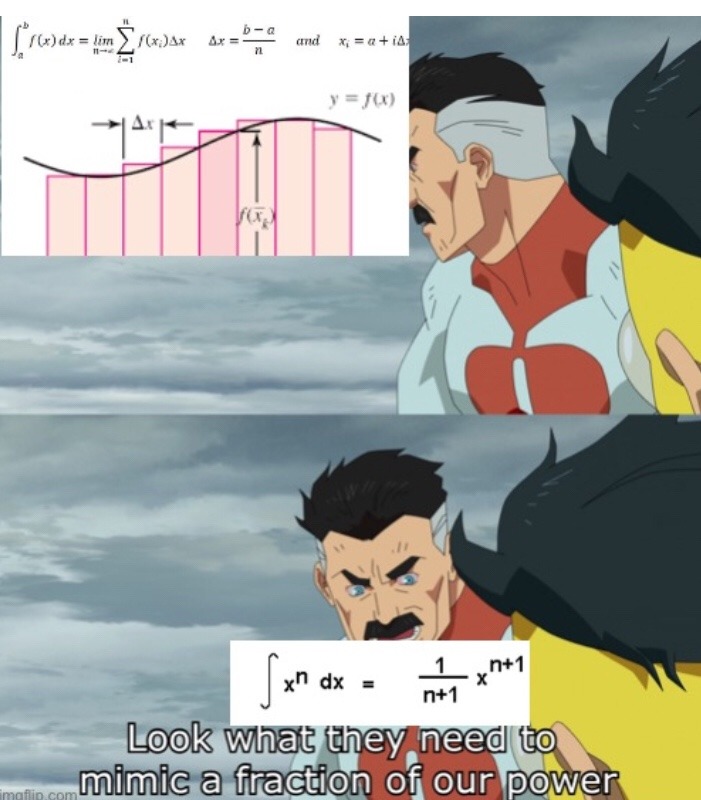 Riemann approximations - meme