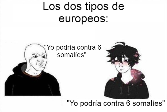 que camino eliges hombre occidental? - meme