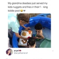 My grandma did this to me once