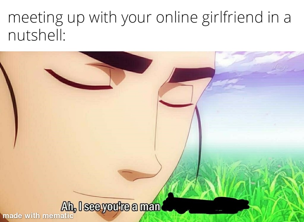 This didn't happen to me i have no girlfriend at all - meme