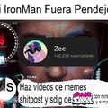 Contexto: Zec es un "youtuber" que solo sube memes muertos de fnf y con miniaturas clickbait, y simpea a sarvente