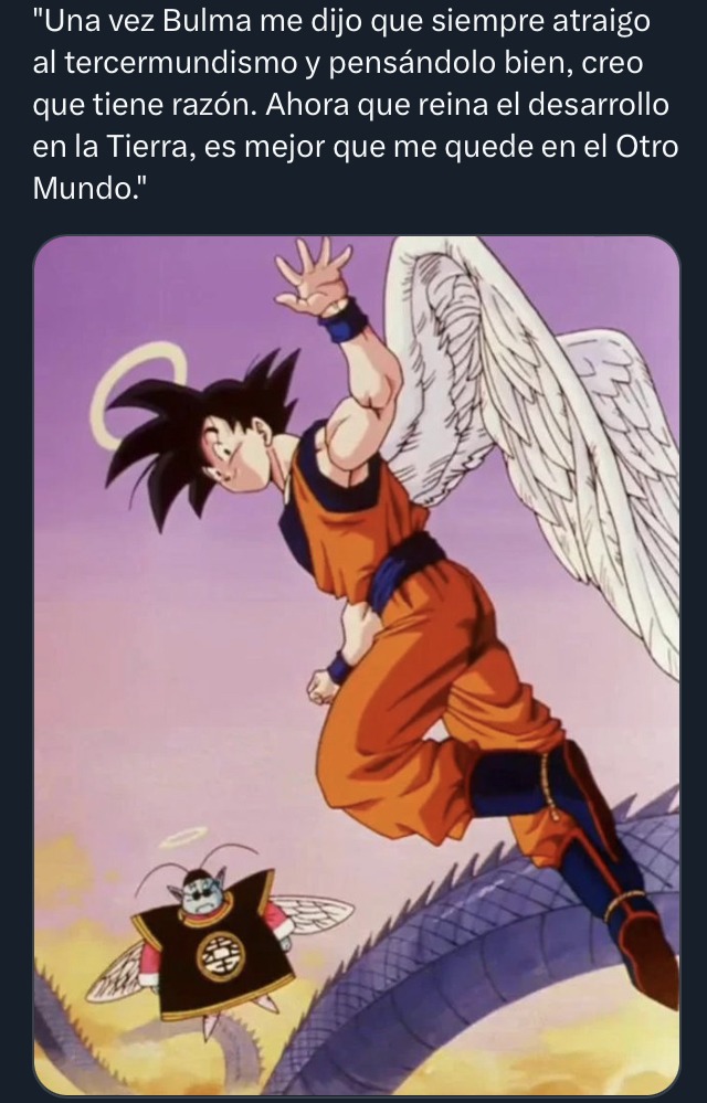 Robado por Goku - meme